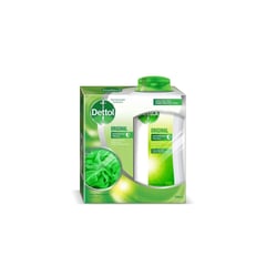 Dettol Shower Gel+Puf Original 250Ml