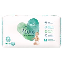 Pampers Pure Protection Size (2) 4-8Kg 39 Diapers