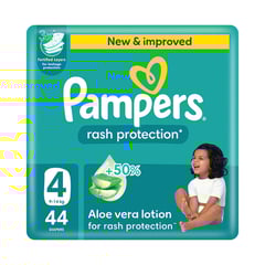 بامبرز مقاس 4 بيبي دراي عبوة جامبو (44 حفاضة)