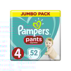 Pampers (4) 52 Pants Maxi 