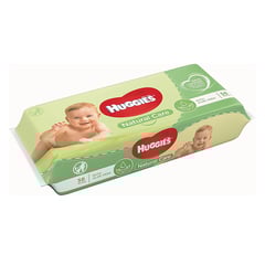 Huggies Natural Care Baby Wipes Aloe Vera 56 Wipes