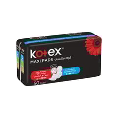 Kotex Maxi Pads Normal With Wings 50 Pads