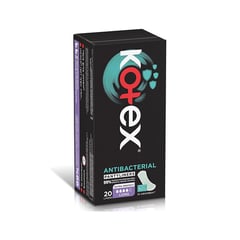 Kotex Feminine Pantyliners Antibacterial Long 20 Pieces