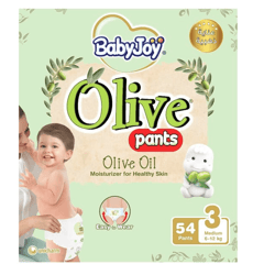 Babyjoy Baby Pants With Olive Oil Stage 3 Medium 54 Pcs
