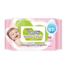 Babyjoy Sensitive Skin 48 Baby Wet Wipes
