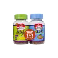 Purever Kids Gummy Omega-3 + Multi Vitamins 60+60 Pieces