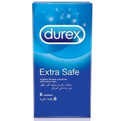 Durex Condom Extra Safe 6 Pieces