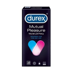 Durex Condom Mutual Pleasure 10 Pieces