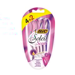 Bic Soleil Scent Lady Triple Blade 4+2 Free