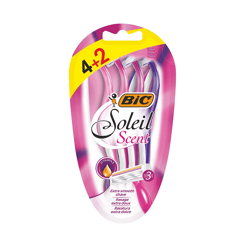 Bic Soleil Scent Lady Triple Blade 4+2 Free