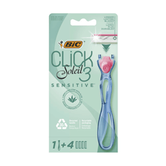 Bic Click 3 Soleil Sensitive Razors (4+1) free