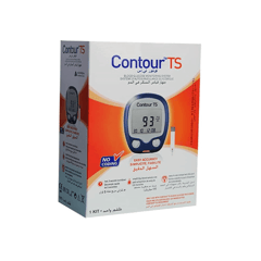 Contour Ts Glucometer
كونتور تي اس جهاز تحليل سكر