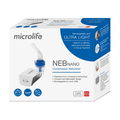Microlife Nebulizer Neb Nano
ميكرولايف جهاز استنشاق البخار