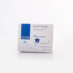 Bionime Blood Glucose Test Strips Gs300- 50 Pcs
