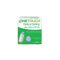 One Touch Delica Safety Lancet 200'S