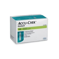 ACCU-CHEK.INSTANT STRIPS 100-S (WASFATY)