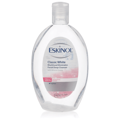 Eskinol Classic White Deep Facial Cleanser 225 ml
إسكينول منظف الوجه العميق كلاسيك وايت 225 مل