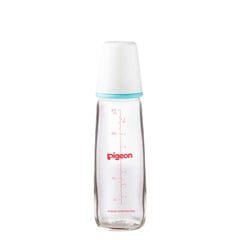 بيجون رضاعة زجاج مع غطاء ابيض 240 مل
