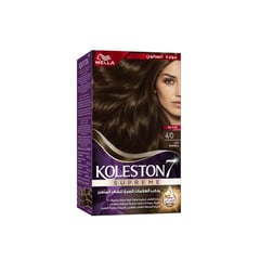 KOLESTON KIT 40 MEDIUM BROWN
كوليسون صبغه شغر بني متوسط كيت 4/0
