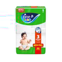 Fine Baby Diapers Size 3
