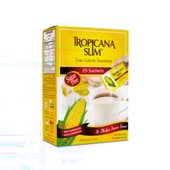 Tropicana Slim Low Calori Sweetener 25 Sachets
تروبيكانا سلم مُحلي منخفض السعرات الحرارية 25 كيس