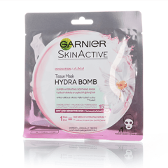 Garnier Hydra Bomb Chamomile Extract + Hyaluronic Acid + Hydrating Serum Face Mask 32g