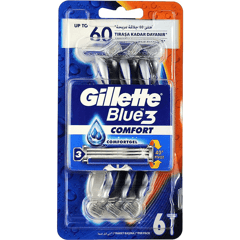 Gillette Blue3 Comfort Men'S Disposable 6 Razors