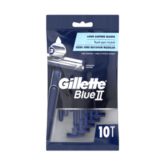 Gillette Blue Ii Chromium Coating 10 Pieces