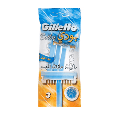 Gillette Body Shaving Razor Body 3 Pieces