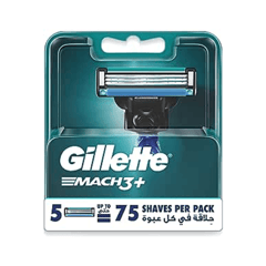 Gillette Mach3+ Blades 5 Pcs