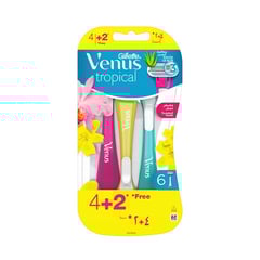 Gillette Venus Tropical Razor (4+2 Razors)
