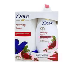 Dove bodywash Reviving Pomegranate 250Ml+Puff