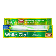 White Glo Toothpaste Herbal Whitening 100 ml