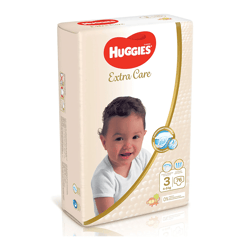 Huggies Extra Care Diapers Size 3 Jumbo Pack 76 Pieces