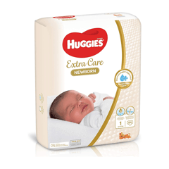 Huggies newborn size 1 up to 5kg 64 PCS