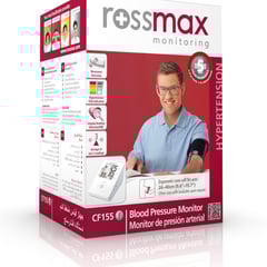 Rossmax Blood Pressure Monitoring Upper Arm  CH155
جهاز مراقبة ضغط الدم الرقمي الدقيق CH155 روزماكس