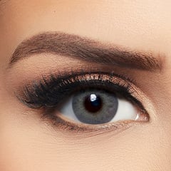 لايالا عدسات لاصقه للعين ساج جراي عبوه بها عدستين
