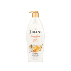 Jergens Nourishing Honey Lotion 400Ml
لوشن جرجنز للجسم بالعسل المغذي 400 مل