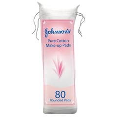 Johnson's Pure Cotton Make-Up 80 Pads
جونسون أقراص قطنية نقية للتجميل 80 قرص دائري