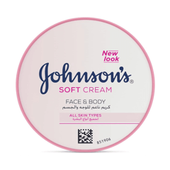 Johnson Soft Cream Face & Body100 Ml