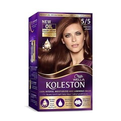 Koleston Kit Hair Color 5/5 Mahogany
