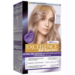 L'Oréal Excellence Ash Suprême Hair Color 9.12 Cool Pearl Very Light Blonde