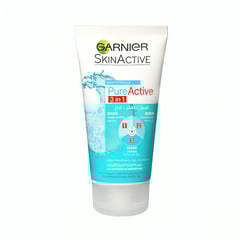 Garnier Pure Activ 3X1 Wash+Mask+ Scrub 50Ml
غارنية بيور اكتيف 3*1غسول مقشر قناع للوجه 50مل
