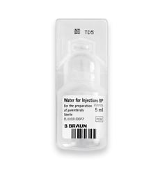 Water For Injection B.P. 5Ml