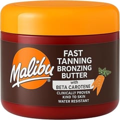Malibu Fast Tanning Bronzing Butter With Beta Carotene 300 ml