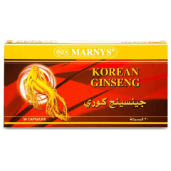 Marnys Korean Ginseng 30 Capsules