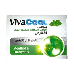 Vivacool Menthol &Eucalyptus 24 Lozenges