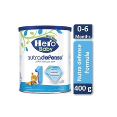 Hero Baby  (1) Nutradefense Milk Stage 400 gm