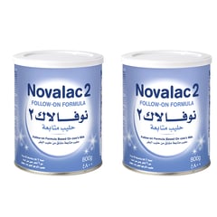 نوفالاك (2) حليب أطفال 800 جم (2 حبة)