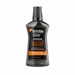 White Glo Mouthwash Deep Stain Removal 500 ml
